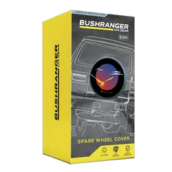 Extra Large Spare Wheel Cover 790Mm - 850Mm - Plain Black