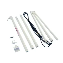 Foldaway Caravan TV Antenna w/ 6m Cable. Tall Boy Large