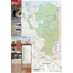 Top End National Parks Map: Litchfield, Katherine & Kakadu