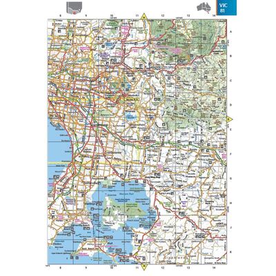 Australia Road & 4WD Atlas (Spiral Bound) - 252 x 345mm