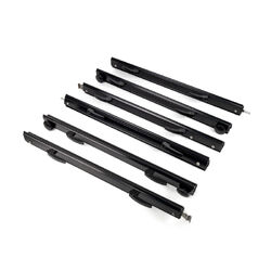 Aussie Traveller Anti-Flap Kit Pro Black w/ 3 x White Curved Rafter & AFK Bag