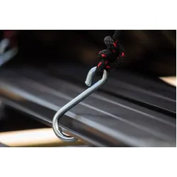 Tuff Terrain 6mm x 2.4m Rope Ratchet Tie Down - Twin Pack