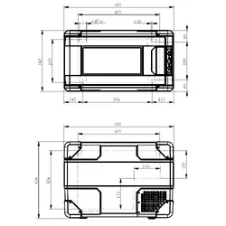 My Coolman Portable Fridge & Cover 30L