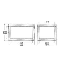 Dometic CI-70 Roto Moulded COOL-ICE 71L Ice Box