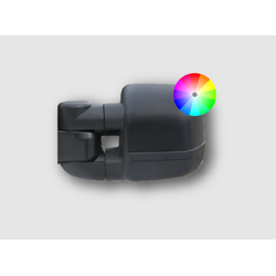 Clearview Towing Mirrors [Compact, Heat, Power-Fold, BSM, OAT Sensor, Indicators, Electric, Raw] for Ford Everest Jun 2022 (MY22) - Feb 2023