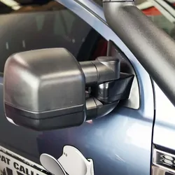 Clearview Towing Mirrors [Next Gen, Pair, Manual, Black] - Mazda BT-50 UP/UR Series Oct 2011 - Jun 2020