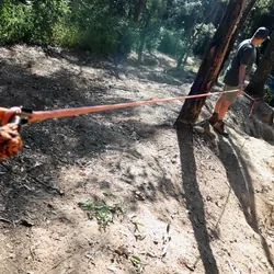 Carbon Offroad Monkey Fist Premium 7T X 10M Braided Winch Extension Rope