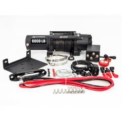 Carbon Offroad 6000lb ATV/Small 4X4 Winch