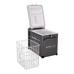 Engel 40 Litre Portable Fridge-Freezer & Msa Ds40 Fridge Drop Slide Bundle