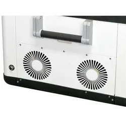 EVAKOOL DOWN UNDER II 80L DUAL ZONE FRIDGE FREEZER - MIDNIGHT BLACK