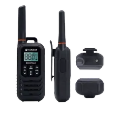 ECOXTALK EXG100 1-Watt IP54 Handheld UHF Radio Twin Pack (7km)