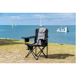 OzTrail Big Boy Arm Chair - Black