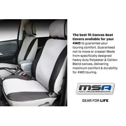 Msa Premium Canvas Seat Cover - 3Rd Row To Suit Gu31