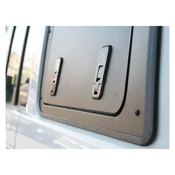 Front runner Gullwing Window / Left Hand Side Aluminium to suit Toyota Land Cruiser 76