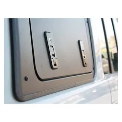 Front runner Gullwing Window / Right Hand Side Aluminium to suit Toyota Land Cruiser 76