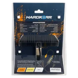 Hard Korr XDW Series Tri-Colour Angled LED Work Light - BLACK