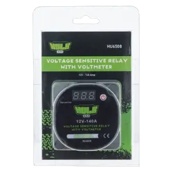 Hulk 4x4 Vsr & Voltmeter 140Amp 12V Cut In 13.3V Cut Out 12.8V