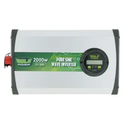 Hulk 4x4 Pure Sine Wave Inverter 2000W 12Vdc To 240Vac True Sine Wave