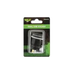 Dual Usb Socket For Straight Terminals