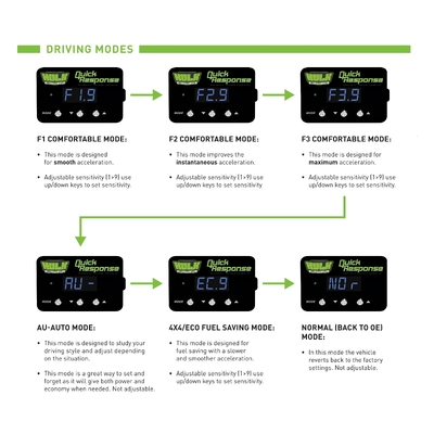 Hulk 4x4 Electronic Throttle Controller To Suit Peugeot & Citroen Applications