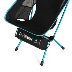 HELINOX Chair One (re) S25 - Black with Cyan Blue Frame