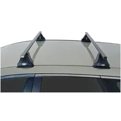 Rhino Rack Euro 2500 Black 2 Bar Fmp Roof Rack For Mitsubishi Asx Gen3 5Dr Suv 10 On