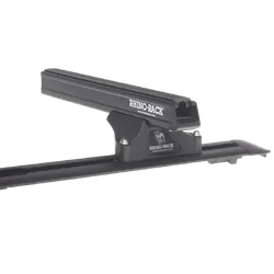 Rhino Rack Heavy Duty Rltp Trackmount Black 2 Bar Roof Rack For Mitsubishi Pajero Nm - Np 4Dr 4Wd Lwb 05/00 To 10/06