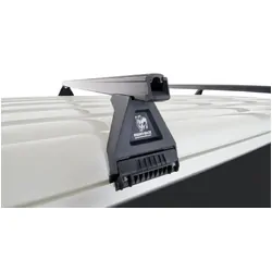 Rhino Rack Heavy Duty Rl150 Black 3 Bar Roof Rack For Toyota Hiace Gen 4 2Dr Van 11/89 To 02/05