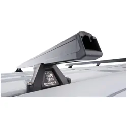 Rhino Rack Heavy Duty Rltf Black 3 Bar Roof Rack For Mercedes Benz Sprinter Ncv3 2Dr Van Mwb (Low Roof) 11/06 On