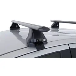 Rhino Rack Vortex 2500 Black 2 Bar Roof Rack For Toyota Prius C 5Dr Hatch 03/12 On