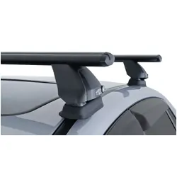 Rhino Rack Vortex 2500 Black 2 Bar Fmp Roof Rack For BMW 3 Series E90 4Dr Sedan 05/05 To 01/12