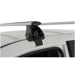 Rhino Rack Vortex 2500 Black 2 Bar Roof Rack For Kia Sorento Xm 4Dr Suv 10/09 To 05/15