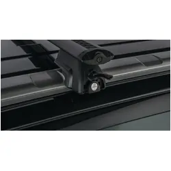 Rhino Rack Vortex Sx Black 2 Bar Roof Rack For Ford Everest 3Rd Gen 4Dr Suv With Flush Rails 10/15 - 2022