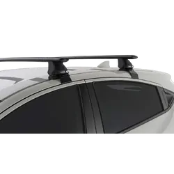 Rhino Rack Vortex 2500 Black 2 Bar Roof Rack For Honda Hr-V 4Dr Suv 02/15 On