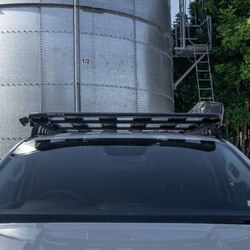 Rhino Rack Pioneer 6 Platform (1300mm X 1380mm) With Sx Legs For Holden Colorado 4Dr Ute Crew Cab (With Roof Rails) 15 To 20