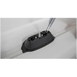 Rhino Rack Heavy Duty Rch Silver 3 Bar Roof Rack For Toyota Hiace Gen 6 2Dr Van Lwb 06/19 On