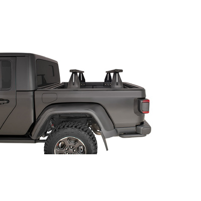 Rhino Rack Reconn-Deck 2 Bar Ute Tub System For Jeep Gladiator Jt With Trail Rails Installed 4Dr Ute 20 On