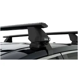 Rhino Rack Vortex 2500 Black 2 Bar Roof Rack For Toyota Rav4 Gen 5, Xa50 5Dr Suv 19 On