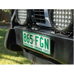 Flip-Up Number Plate Mounting Bracket