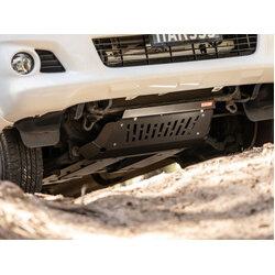 Front and Sump Underbody Guards to suit Toyota HiLux N70 [Arm-Style Diff Drop]