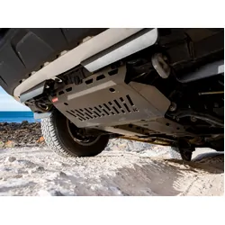 Front & Sump Underbody Guards to suit Toyota HiLux N80 & Fortuner [Arm-Style Diff Drop]