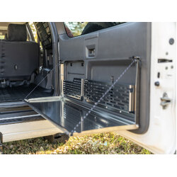 Rear Door Utensil Cage to suit Toyota Prado 120 / Lexus GX 470 [Undara Black]