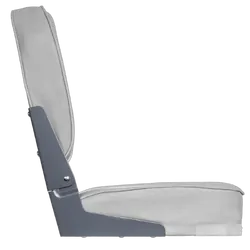 Deluxe Fold Down Seat Upholstered Grey