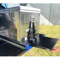 30009 Straight Slide Clip-On Table With Cutlery Roll