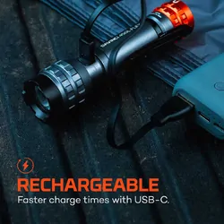 NEBO Davinci 800 Rechargeable Flashlight And Power Bank