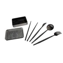 Outback Explorer Smart Storage Non-Stick Pots & 28cm Fry Pan Set w/ Storage Bag