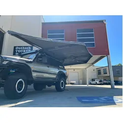 Outback Tourer 270 Plus Freestanding Awning - Drivers Side