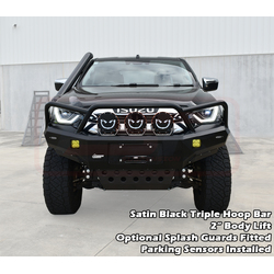 PSR Ambush Bar Isuzu D-MAX 3 2021-2024 Ambush Triple Hoop Bullbar