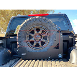 Performance Suspension Racing Universal Vertical Spare Tyre Mount (Suits 28-32" Tyre)