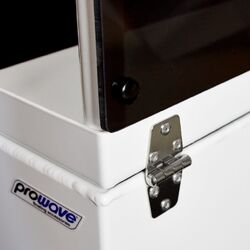 Prowave Boat Centre Console 500W X 350D X 1380H & Folding Windscreen - White